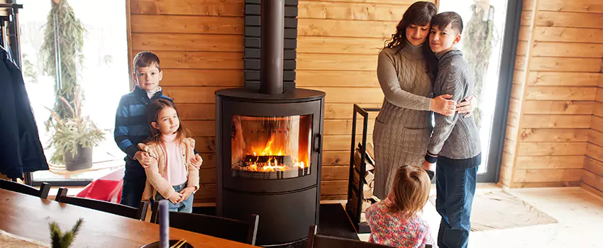 Morso Cast Iron Fireplace Insert Installation in Roseburg, Oregon