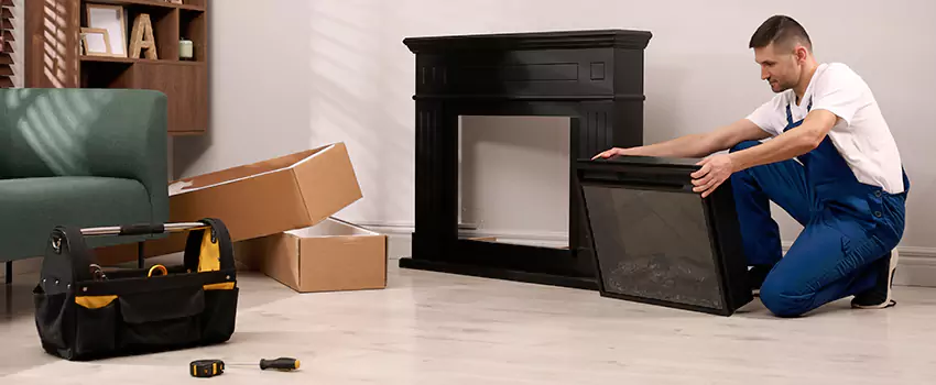 Old Rusted Metal Fireplace Repair And Replacement in Roseburg, OR